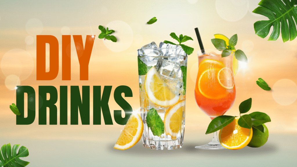 DIY Drinks: How to Make Smoothies, Juices, and Mocktails