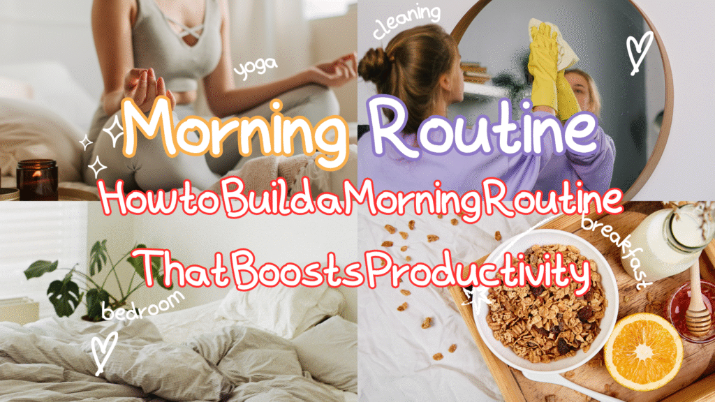 How to Build a Morning Routine That Boosts Productivity